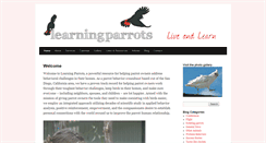 Desktop Screenshot of learningparrots.com